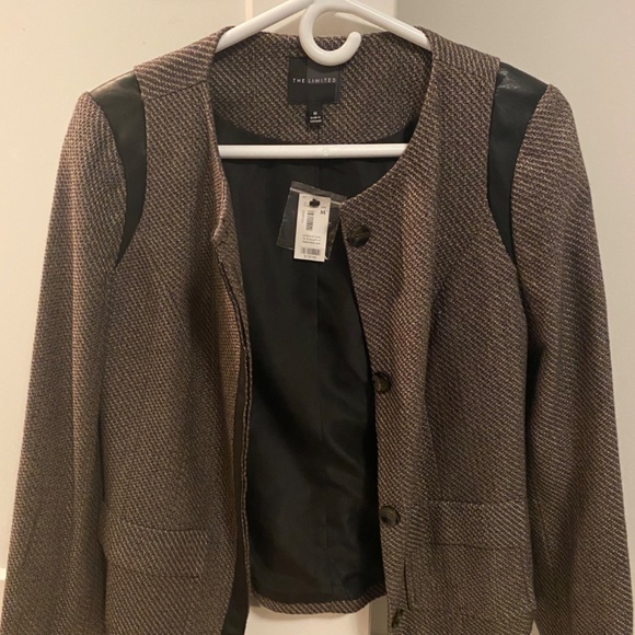 NWT Textured Weave Lightweight Blazer - Picture 4 of 6